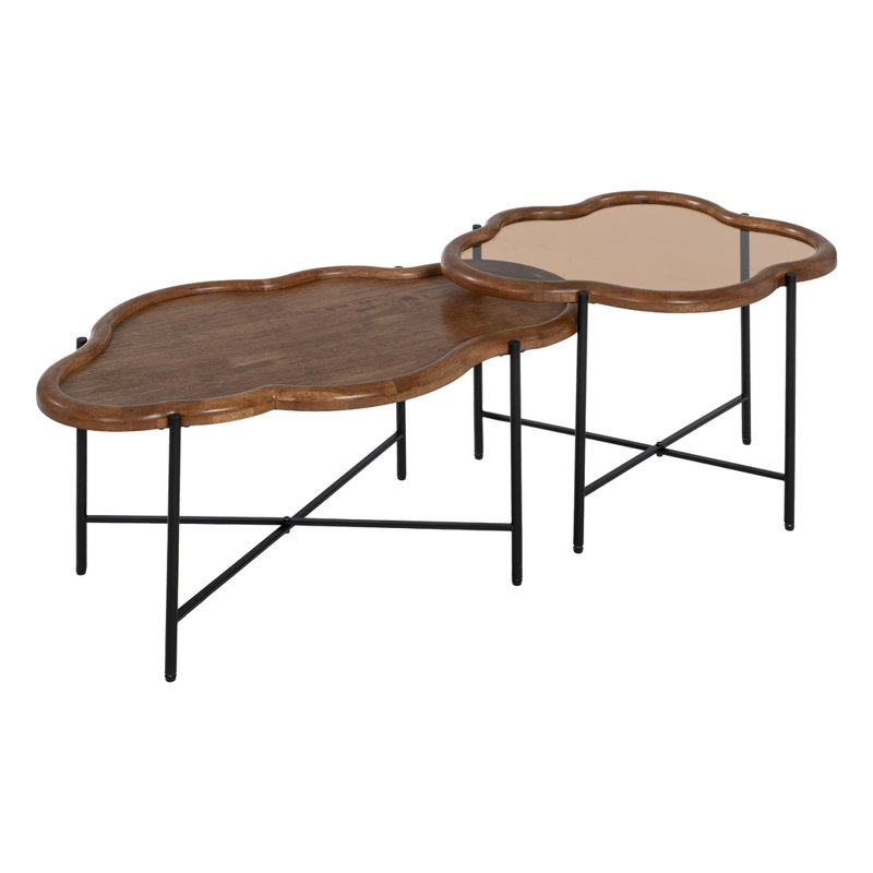 Benika Cross Legs Coffee Table