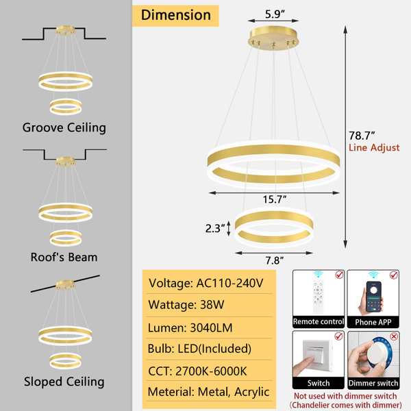 Dimensions du produit