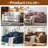 65 '' Upholstered Sofa 2 Seater Couches Small Loveseat For Small Apartment Living Room-457788979