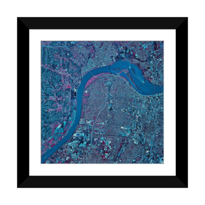 « louisville, kentucky » par stocktrek images, impression sur toile tendue