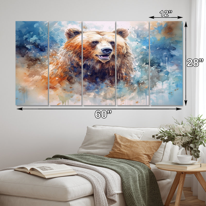 Rustic Animals Wall Decor on Metal