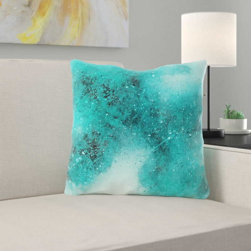 Coussin décoratif Keomi, Microsuède, Intérieur