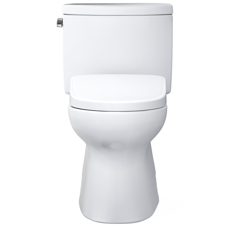 Vespin® II 1.28 GPF Elongated Floor Mounted Two-Piece Toilet (S7 Bidet Seat Included)