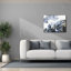 Toile épique Graffiti «Mystical Black Pouring» par Jean Plout, 34 po x 26 po-110881148