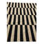 Tapis noir et blanc Natale