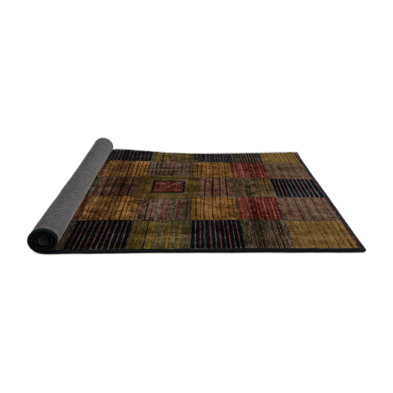 Vanduser Abstract Indoor Rug, Round 6'