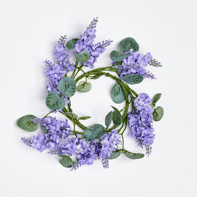 2 Piece Lilac Candle Ring