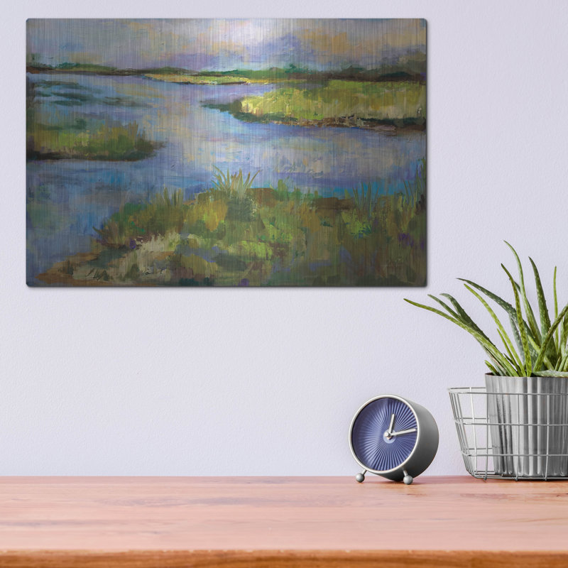 «Connecticut Marsh» par Jeanette Vertentes, H 12 po x l 16 po