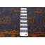 Tapis unique en laine noué à la main marine foncé 5 pi 5 po x 8 pi 0 po Kargahi