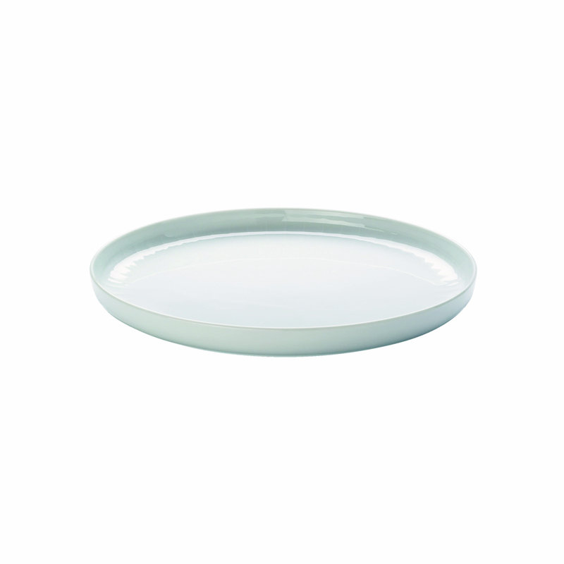 Joyn Porcelain Dinner Plate, White