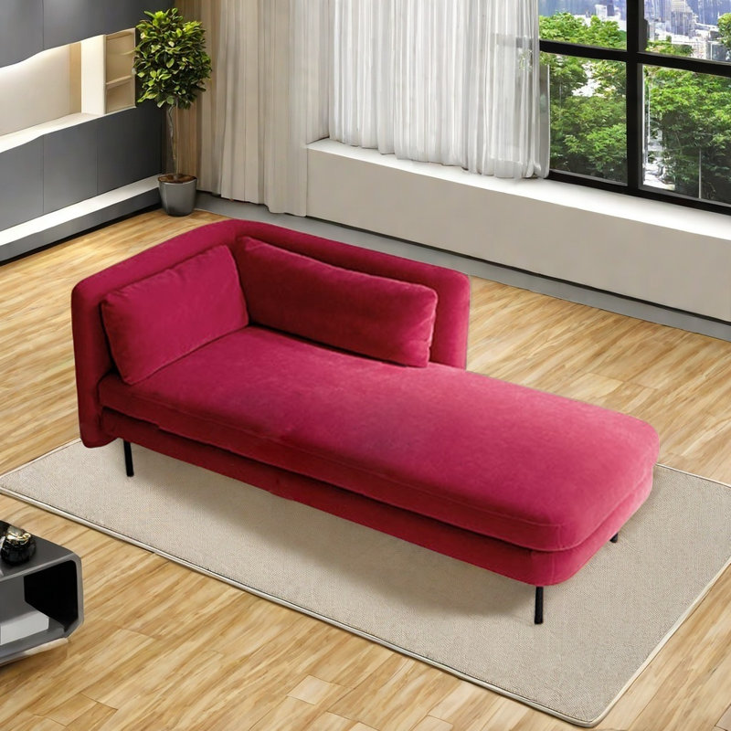 Élégante chaise en bois massif, Orienté à gauche (vu de face)