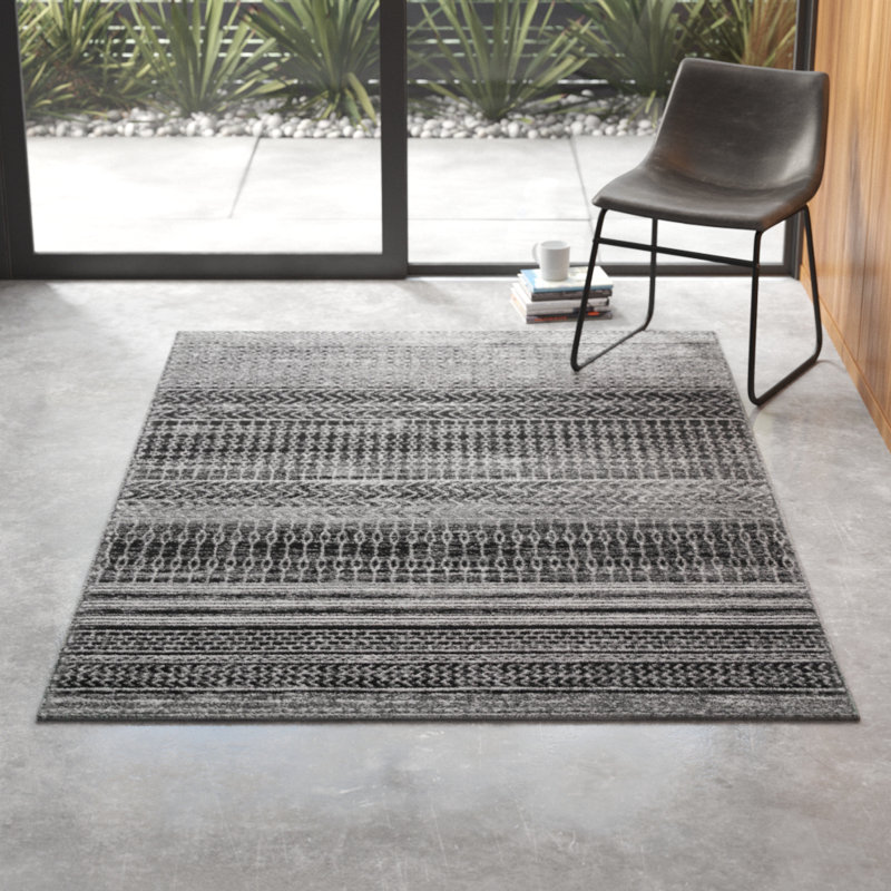 Saiyara Geometric Hand Woven Area Rug, Rectangle 152 x 226cm