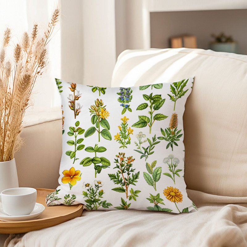 Botanical Wildflower & Botanical II Cottage & Cottagecore, 20"H x 20"W