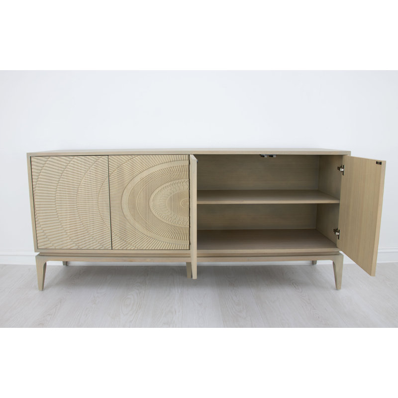 Alexis 78'' W Solid Wood Sideboard