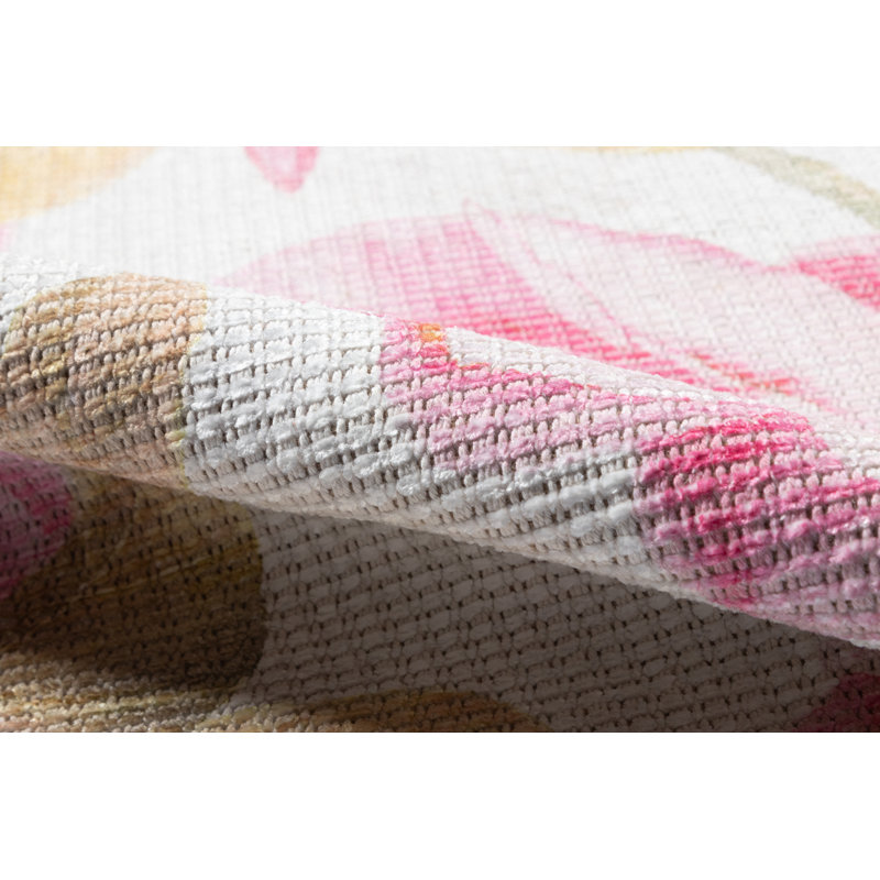 Allston Floral Indoor Rug, Rectangle 5' x 8'