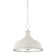 Painted No. 1 Pendant in Polished Nickel and Soft French Blue by Mark D. Sikes