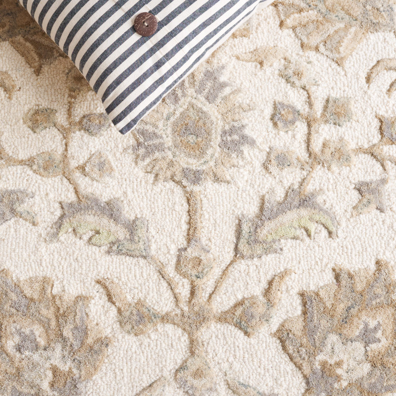 Sofiane Hand Tufted Wool Oriental Rug, Rectangle 8' x 10'