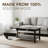 Solid Wood Coffee Table-387904827