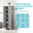 Freestanding Bathroom Storage Cabinet With 2 Doors And Adjustable Shelf-252600926