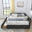 Queen Size Upholstered Tufted Bed Frame With Storage And Mid-Century Modern Design-1840217658-1840217657