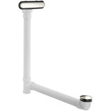 Clearflo Slotted 1.5" Leg Tub Drain with Overflow