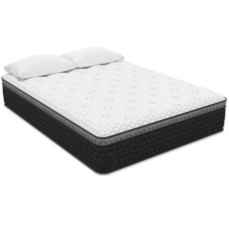Diamond Mattress Nova Lux Copper Ultra Cooling, Pressure Relieving Hybrid With Luxurious Euro-Top 14" - Medium Feel, Greenguard Gold Certified