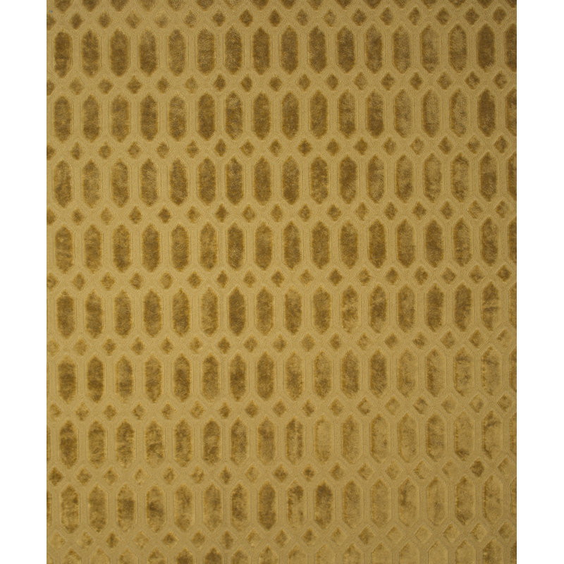 Zinnia Fabric, Gold