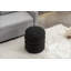 Soft Boucle  Round Ottoman Footrest Stool
