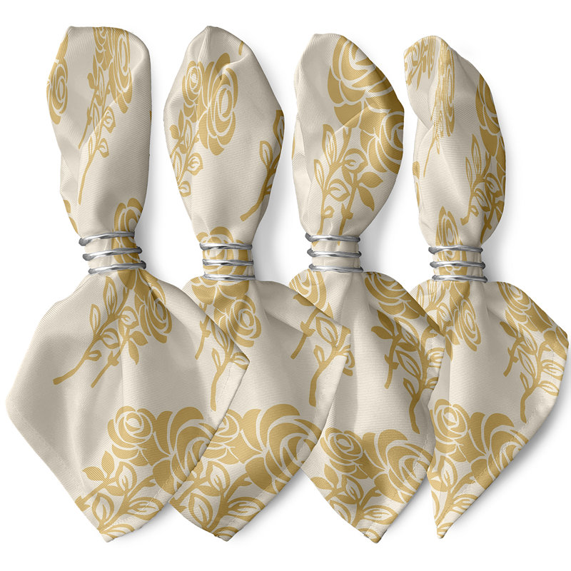 Serviette Slezak, Or
