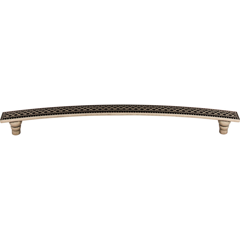 Trevi 12" Center to Center Appliance Pull, Pewter Antique