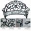 Banc d'extérieur en aluminium