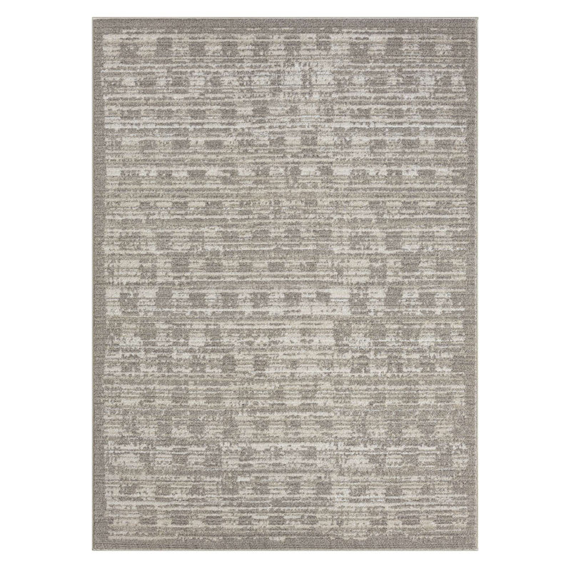 Kessa Boxes Area Rug, Rectangle 5'3" x 7'3"