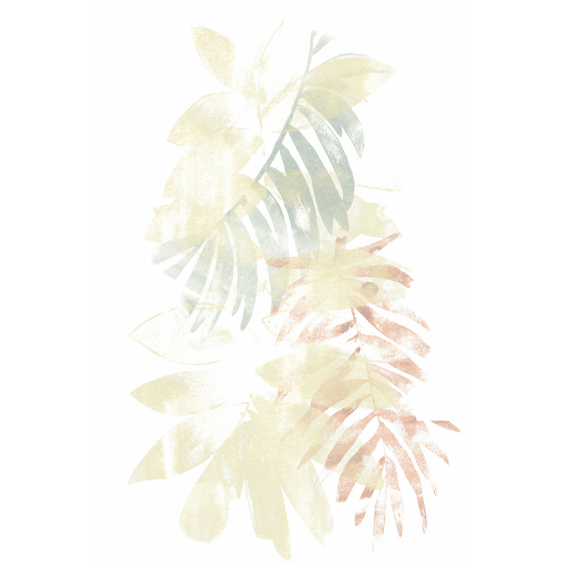 Pastel Tropics III - Wrapped Canvas Print, 46cm H x 30cm W x 3.8cm D