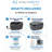 AquaRest Discover AR300 Premium 2-Person 20-Jet Oval Plug & Play Hot Tub with Ozonator, LED Waterfall and Stainless Steel Heater-14225682