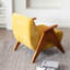 Upholstered Chenille Armchair-793851483