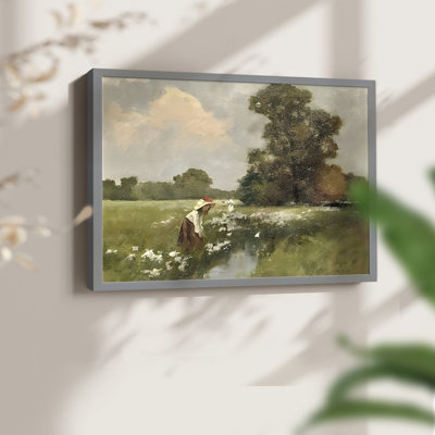 Paysages rétro-CCI-reproduction encadrée