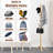 Lathaniel Freestanding 8 - Hook Coat Rack-351048963