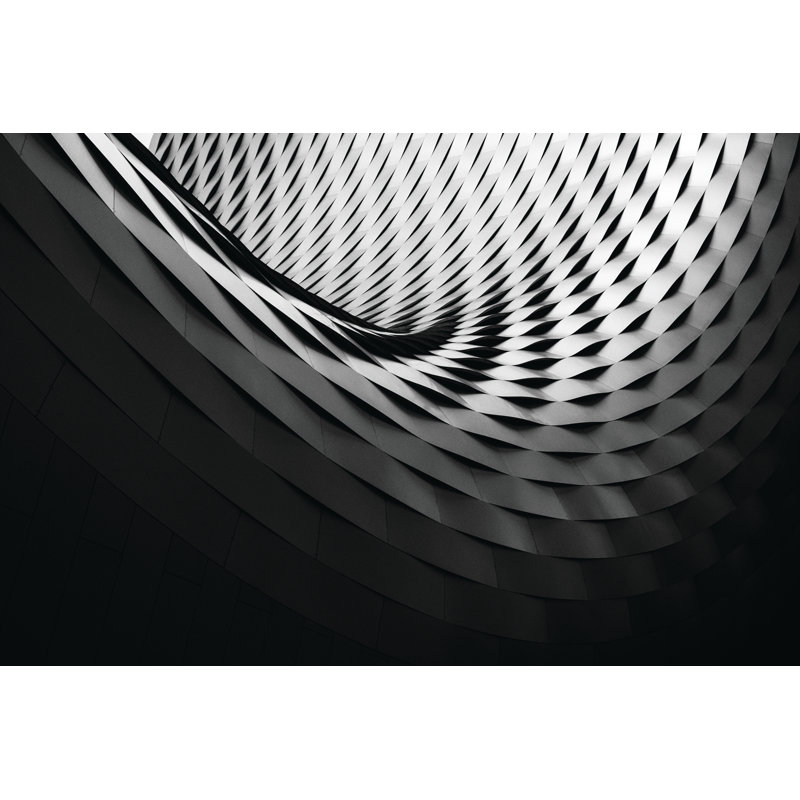 Black And Gray - Wrapped Canvas Art Prints, 30cm H x 46cm W