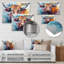 Cow Cow Majestic Bovine Collage I - reproduction sur métal-6138054