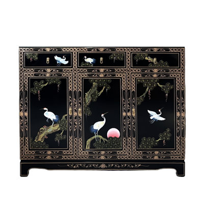 Schlegel Hand Painted Accent Sideboard Cabinet