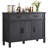 47.2" Large Buffet Cabinet Sideboard With Drawers,Shelves And Doors-1302509529