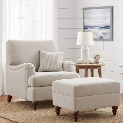 Ensemble fauteuil et repose-pieds Candor Sea