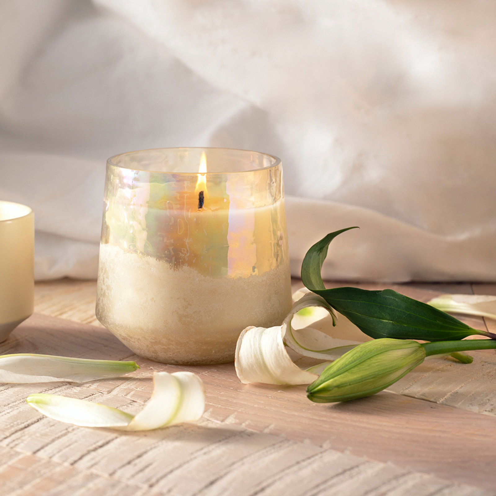 Beautifully Done Scented Jar Candle, Baltic Glass
