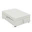Canapé-lit 4 en 1, repose-pieds pliant multifonctionnel avec poche de rangement et port USB pour petit appartement, salon