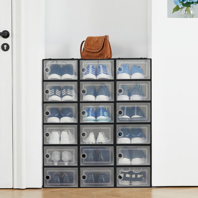 18 Pair Shoe Storage Box