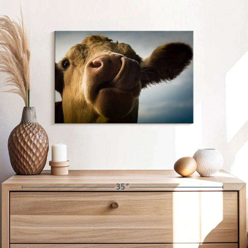 Silly Cow, 26" H x 39" W