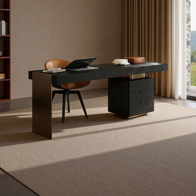 Bureau de designer haut de gamme, H 29,52 po x l 55,11 po x P 27,55 po