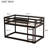Solid Rubber Wooden Twin Over Loft Bed In . Space Solution For Bedrooms. Convenience. And Long-Lasting. Assembly Kit Included With , Made From Wood. Maximize Space. Reliable. Required-606827618