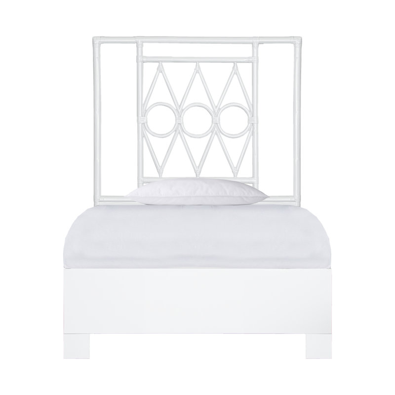 Michelle Standard Bed, White, Twin XL