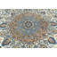 Tapis oriental crème unique 10X13 One-of-a-Kind